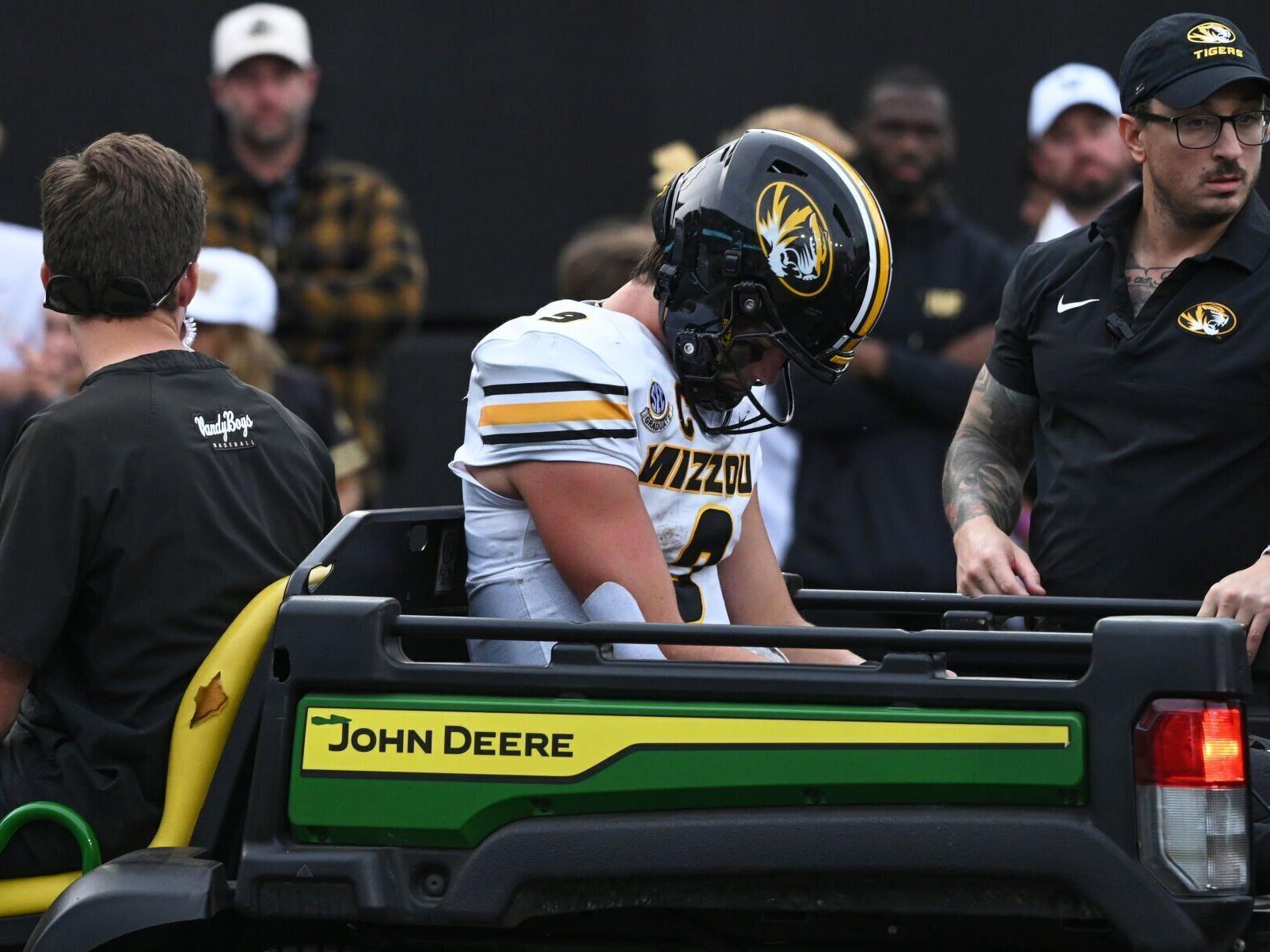 Pribula's injury dooms Mizzou in Vanderbilt loss; CFP chances now gloomier